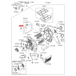Датчик температури повітря 97180-1F201 Mobis