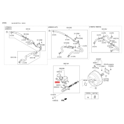 Кришка, бачок гальмівної рідини 58535-29000 Mobis