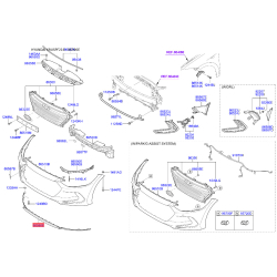 Спойлер 86591-F2000 Mobis