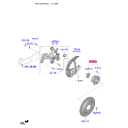 Маточина колеса 52730-G2000 Mobis
