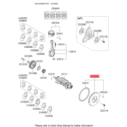 Маховик 23200-26101 Mobis