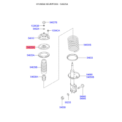 Опора стойки амортизатора (ремкомплект) 54620-37110 Mobis