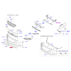 Спойлер 86590-C1000 Mobis
