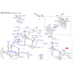 Масляний шланг 25420-2B700 Mobis