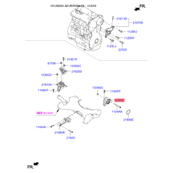 Подушка двигателя 21830-2W400 Mobis