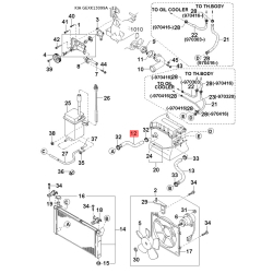 Датчик положення колінвалу 0K9AA-18891 Mobis