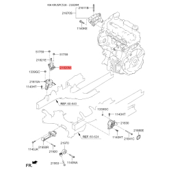 Кронштейн, подвеска двигателя 21825-2P900 Mobis