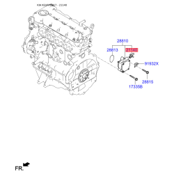 Клапан контроля давления масла 28812-2A000 Mobis