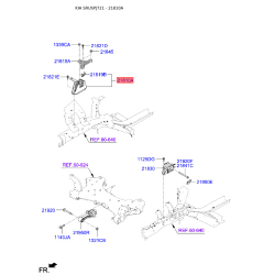 Подушка двигателя 21810-J7200 Mobis