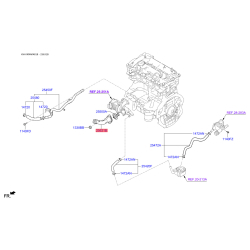 Корпус термостату 25631-2E270 Mobis