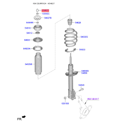 Шайба штока амортизатора 54627-07100 Mobis