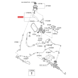 Гідравлічний шланг, кермо 57530-1G000 Mobis