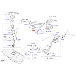 Абсорбер, топливная система, комплектующие 31453-1D050 Mobis