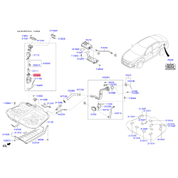 Прокладка датчик рівня палива 31090-3R000 Mobis
