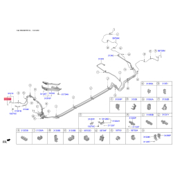 Кільце ущільнювальне паливної системи 31319-33400 Mobis