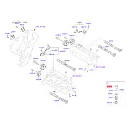 Гідрокомпенсатор 22226-3CCD8 Mobis