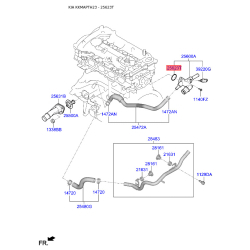 Прокладка термостата 25623-2E000 Mobis