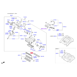 Прокладка впускного коллектора 29215-37270 Mobis