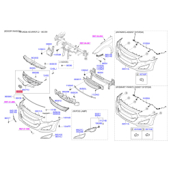 Эмблема радиатора 86341-3Z000 Mobis