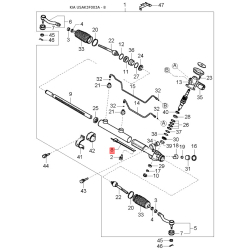 Плоская шайба, ременный шкив - коленчатый вал 23141-39001 Mobis