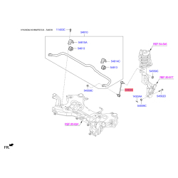Стойка стабилизатора 54830-D3000 Mobis