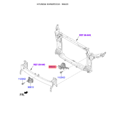 Звуковой сигнал 96621-D3000 Mobis