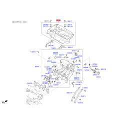 Крышка головки цилиндра 29240-2A400 Mobis