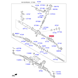 Чехол (пыльник, гофра) рулевого механизма 57740-3K000 Mobis