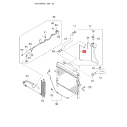 Форсунка клапана контролю тиску масла 21151-4A001 Mobis