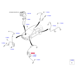 Датчик частоты вращения колеса (ABS) 59810-F2300 Mobis
