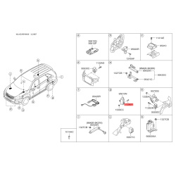 Болт корпусу головки циліндрів 11293-06287K Mobis