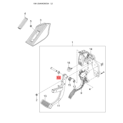 Прокладка впускного коллектора 29215-3C100 Mobis