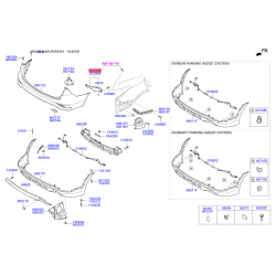 Ліхтар задній лівий 92405-2W800 Mobis