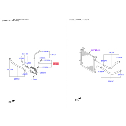 Масляний шланг 25422-1U500 Mobis