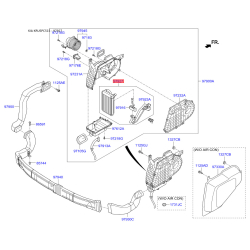 Випарник, кондиціонер 97927-C5000 Mobis