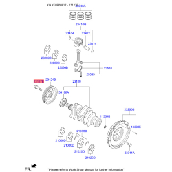 Болт шківа 23127-2A001 Mobis