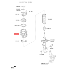Пружина ходовой части 54630-C5051 Mobis