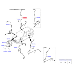 Датчик частоти обертання колеса (ABS) правий 91921-D3010 Mobis