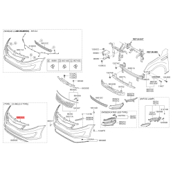 Бампер 86511-2T202 Mobis