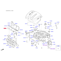 Рампа паливна 35304-3CAB0 Mobis