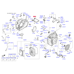 Фільтр масляний АКПП 46321-3D100 Mobis