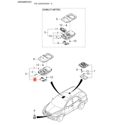 Прокладка впускного коллектора 29215-39800 Mobis