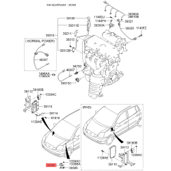 Датчик, продольная ускорение 39360-22040 Mobis