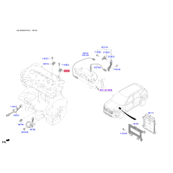 Датчик положения распределительного вала 39350-2E200 Mobis
