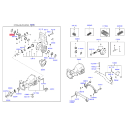 Манжета (сальник) півосі заднього моста 53068-39002 Mobis