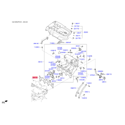 Прокладка впускного коллектора 28411-26900 Mobis