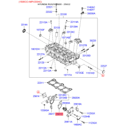 Прокладка термостата 25612-22002 Mobis