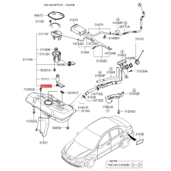 Фільтр паливний 31090-1G000 Mobis