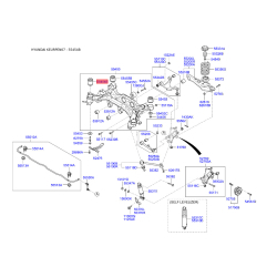 Сайлентблок балки 55418-2B000 Mobis