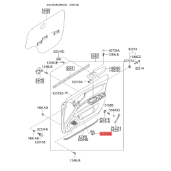 Выключатель 93555-3K000VA Mobis